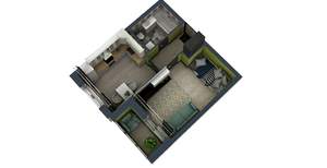 1-к квартира, строящийся дом, 38м2, 13/17 этаж