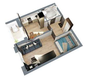 1-к квартира, вторичка, 38м2, 16/17 этаж