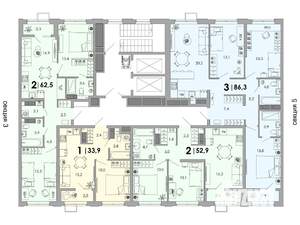 1-к квартира, вторичка, 34м2, 4/16 этаж