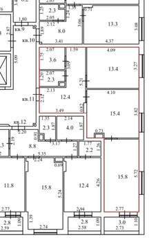 2-к квартира, вторичка, 66м2, 2/9 этаж