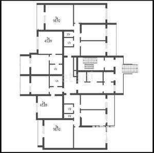 3-к квартира, вторичка, 99м2, 1/14 этаж