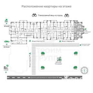 4-к квартира, вторичка, 133м2, 17/17 этаж