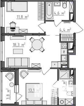 Фото квартиры на продажу (1)