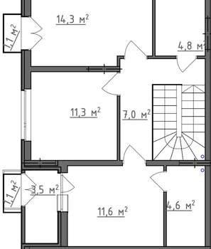4-к квартира, вторичка, 99м2, 1/9 этаж