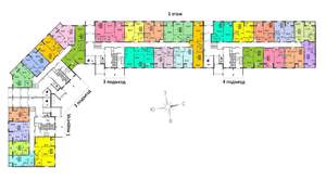 1-к квартира, сданный дом, 39м2, 1/17 этаж