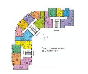 3-к квартира, вторичка, 81м2, 2/17 этаж