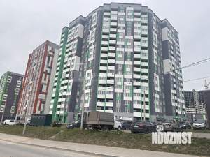 1-к квартира, строящийся дом, 39м2, 12/17 этаж