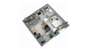 1-к квартира, вторичка, 39м2, 5/17 этаж