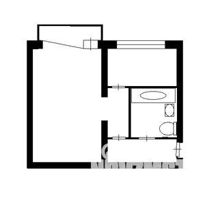 1-к квартира, вторичка, 33м2, 9/9 этаж