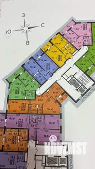 2-к квартира, сданный дом, 54м2, 10/17 этаж