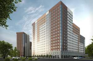 1-к квартира, вторичка, 43м2, 4/18 этаж