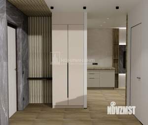 1-к квартира, вторичка, 38м2, 7/17 этаж