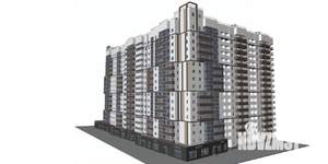 1-к квартира, строящийся дом, 40м2, 15/17 этаж