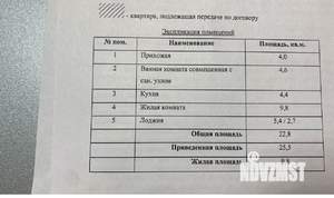 Студия квартира, вторичка, 26м2, 5/18 этаж