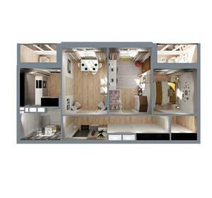 3-к квартира, вторичка, 74м2, 17/17 этаж