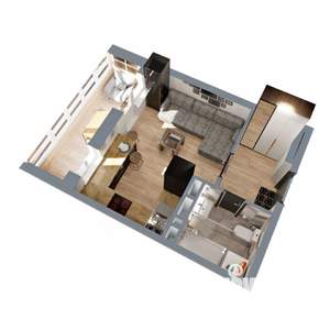 Студия квартира, вторичка, 26м2, 1/17 этаж