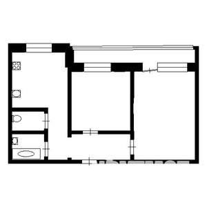 2-к квартира, вторичка, 45м2, 5/5 этаж