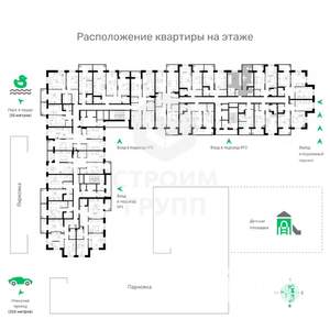 1-к квартира, вторичка, 49м2, 13/17 этаж
