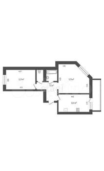 2-к квартира, вторичка, 56м2, 6/10 этаж