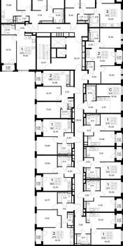 3-к квартира, вторичка, 62м2, 4/17 этаж