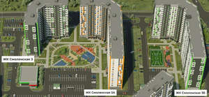 1-к квартира, сданный дом, 38м2, 17/17 этаж