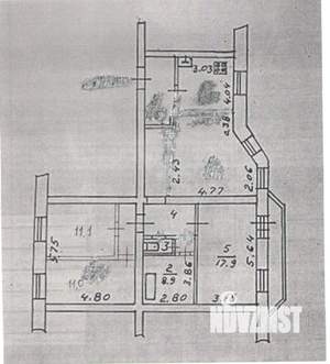 3-к квартира, вторичка, 103м2, 4/10 этаж