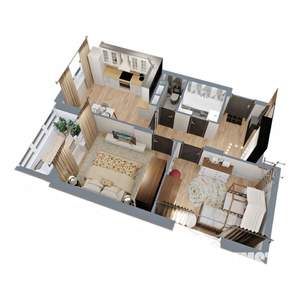 2-к квартира, вторичка, 51м2, 15/17 этаж