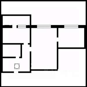2-к квартира, вторичка, 45м2, 2/5 этаж