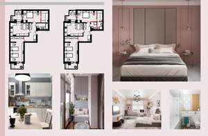 3-к квартира, вторичка, 89м2, 8/12 этаж