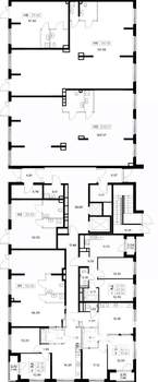 2-к квартира, вторичка, 47м2, 1/17 этаж