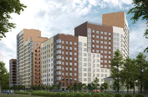 2-к квартира, вторичка, 56м2, 7/17 этаж