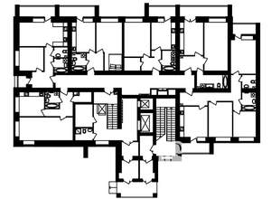1-к квартира, вторичка, 54м2, 1/12 этаж