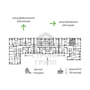 1-к квартира, вторичка, 39м2, 7/8 этаж