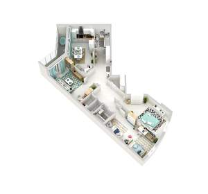 3-к квартира, вторичка, 108м2, 2/15 этаж