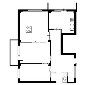 3-к квартира, вторичка, 82м2, 5/5 этаж