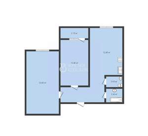 2-к квартира, вторичка, 66м2, 12/15 этаж