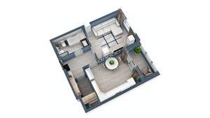 1-к квартира, строящийся дом, 39м2, 17/17 этаж