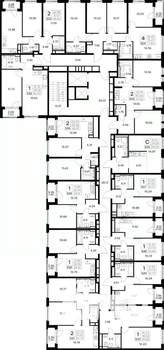2-к квартира, вторичка, 45м2, 8/17 этаж