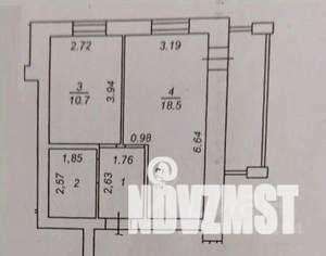 1-к квартира, вторичка, 43м2, 3/5 этаж