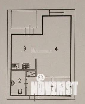 1-к квартира, вторичка, 43м2, 9/17 этаж
