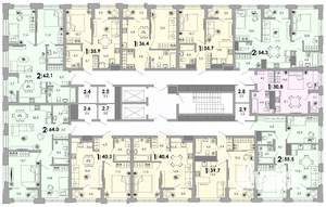2-к квартира, вторичка, 64м2, 2/17 этаж
