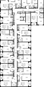 2-к квартира, вторичка, 51м2, 4/17 этаж