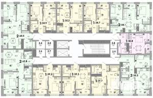 2-к квартира, вторичка, 56м2, 3/17 этаж