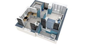 1-к квартира, вторичка, 40м2, 13/17 этаж