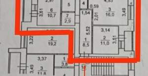 2-к квартира, вторичка, 56м2, 3/9 этаж