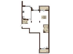 3-к квартира, вторичка, 94м2, 8/17 этаж