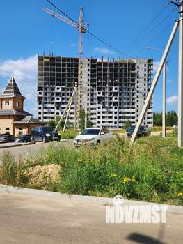 2-к квартира, строящийся дом, 45м2, 15/17 этаж