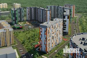 1-к квартира, строящийся дом, 38м2, 13/17 этаж