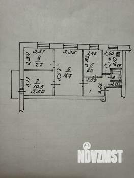 4-к квартира, вторичка, 61м2, 3/5 этаж