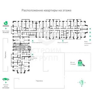 3-к квартира, вторичка, 95м2, 2/17 этаж